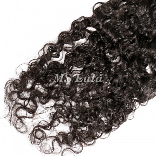 Virgin Hair Water Wave 4x4 5x5 6x6 7x7 Transparent Lace Closure | Human Hair Wig | Lace Front